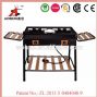 portable outdoor cast iron 2 burners gas stove