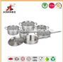 durable stainless steel kitchen tool set with capsule bottom